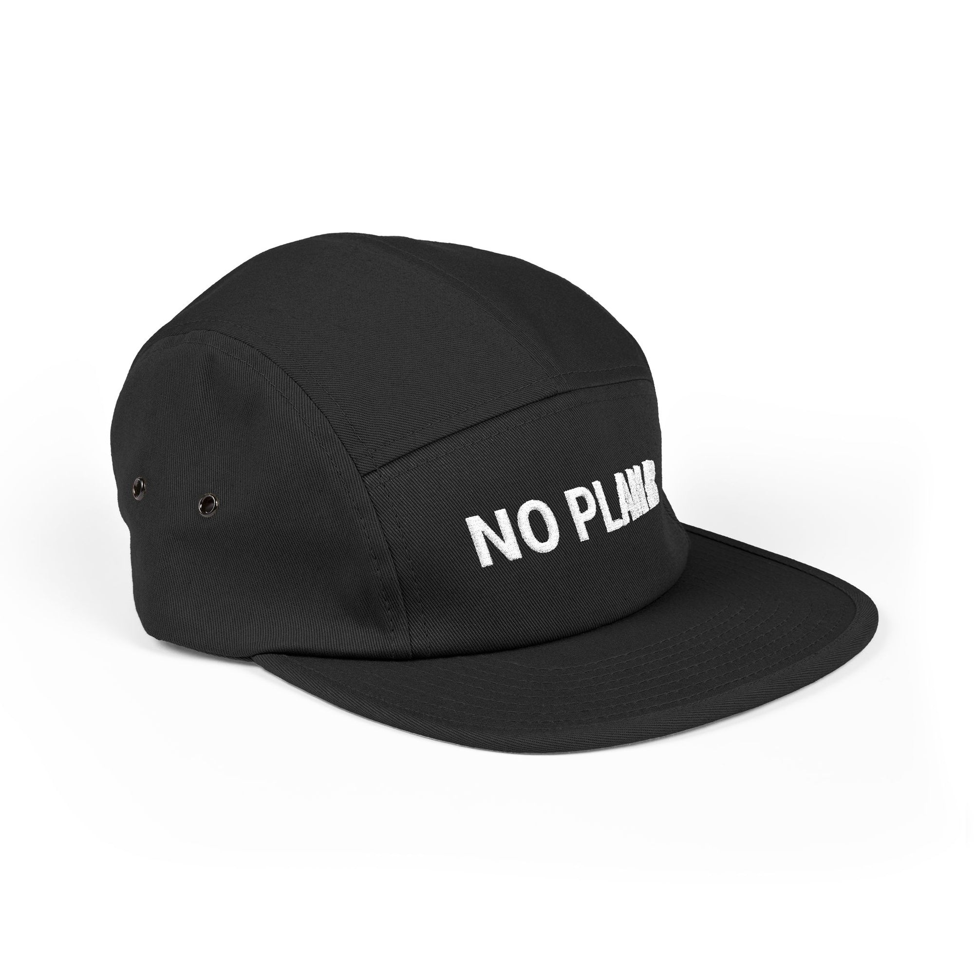Trendy 5 Panel Cap with 'No Plan B' Embroidery, Casual Hat, Unique Gift for Adventurers, Streetwear Accessory, Perfect for Travel